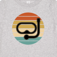 thumbnail image 4 of Inktastic Scuba Diver Retro Sunset Diving Boys or Girls Baby T-Shirt, 4 of 5