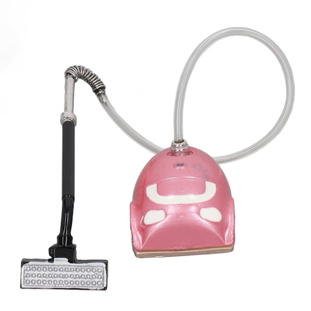 Accesorios De Tiro En Miniatura, Agregue Ambiente Mano De Obra Exquisita Detalles Vívidos Aspiradora De Casa De Muñecas Escala 1:12 Hermosa Práctica Para La Decoración Del ANGGREK Rosa