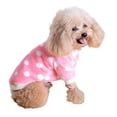 thumbnail image 2 of Pet Enjoy Dog Sweater,Warm Soft Dog Clothes,Dog Jacket for Small Medium Dogs Boy or Girl Pet Sweaters Dog Shirt Vest Coat for Spring Winter(Solid,Striped,Dot,Leopard Flower), 2 of 8