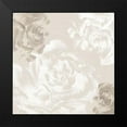 thumbnail image 2 of Watts, Eva 12x12 Black Modern Framed Museum Art Print Titled - Neutral Florals II, 2 of 5