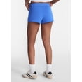 thumbnail image 3 of No Boundaries Ribbed Waistband Fleece Shorts, 2" Inseam, Women’s XXS-XXL, 3 of 5