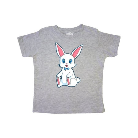 

Inktastic Happy Easter Boy Bunny in Blue Gift Toddler Boy Girl T-Shirt