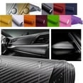 thumbnail image 4 of SPRING 50*300Cm Multi-Color Selectable Cutting 3D Carbon Fiber Film Car Body Color, 4 of 9
