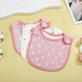 thumbnail image 3 of Raindrops 3Pcs Cotton Bibs Multi Baby Bandana Bibs with Snaps for Baby Girl Drooling Protection, 3 of 6