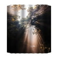 thumbnail image 2 of Cqxid Shower Curtain Under $15 Shower Curtain 70x70 Inch With 12 Plastic Hooks Waterproof Shower Curtain Bathroom Heavy Side Shower Curtain Machine Washable Quick Dry, 2 of 8