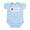 Sky Blue, variant on CafePress - Body Suit - Baby Light Bodysuit, Size Newborn - 24 Months