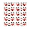 thumbnail image 1 of Unique Bargains 10 Pcs Realistic Fake Tattoos Moon Star Styles Temporary Tatto Pink, 1 of 5