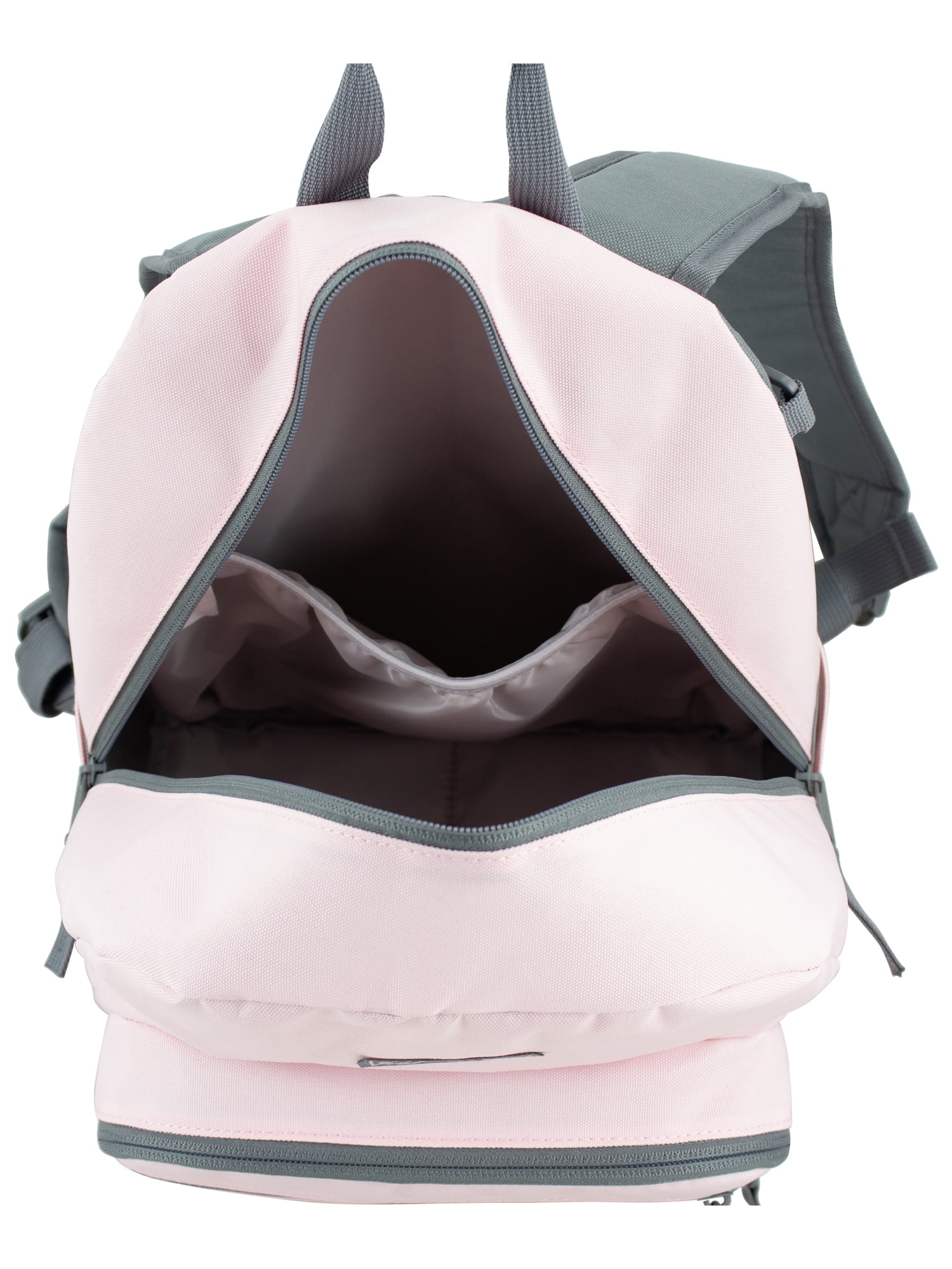 Eastsport Unisex 17" Backpack & Lunch Box 2-Piece Set, Rose Sand