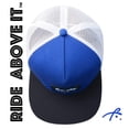 thumbnail image 2 of Gorra trucker Grace Folly azul y negra con cierre snapback y malla, 2 of 7