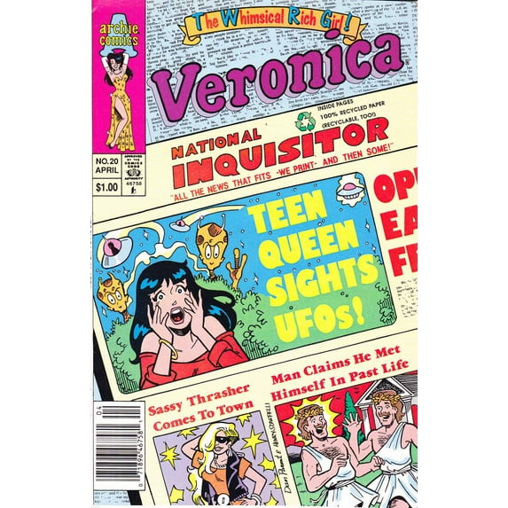 Veronica #20 (Newsstand) VF ; Archie Comic Book