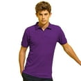 thumbnail image 4 of Asquith & Fox Mens Short Sleeve Performance Blend Polo Shirt, 4 of 4