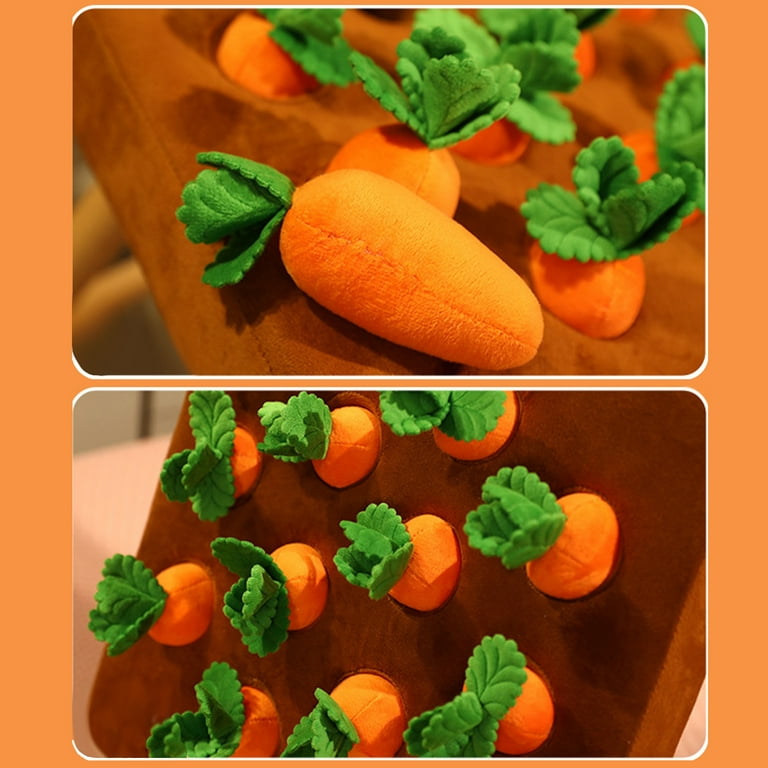 Shop Pet dog toy carrot field nose work by younghee