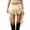 Beige, variant on MDUKONU Women's Y2K Mini Skirt Ruffle Lace Mesh Flowy Asymmetrical Skort Size: S Beige