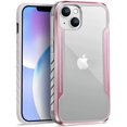 thumbnail image 1 of Sicher Compatible with iPhone 13 Case, Military Protective, Durable Aluminum Frame, 6.6Ft Drop Tested, Shockproof, Phone Case for 6.1'' iPhone 13, Rose Gold, 1 of 6