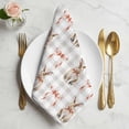 thumbnail image 2 of Easter Cloth Napkins, Spring Pink Bow Bunny Grey White Checkered Washable and Reusable Dinner Napkins Set of 2, Table Napkin for Kitchen Party Birthday Wedding Hotel Housewarming 20"x20", 2 of 9