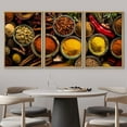 thumbnail image 3 of wall26 Framed Canvas Print Wall Art Set Indian Garam Masala Turmeric Spice Blend Food Kitchen &amp; Cooking Photography Realism Decorative Colorful for Living Room, Bedroom, Office - 24"x36&quot, 3 of 5
