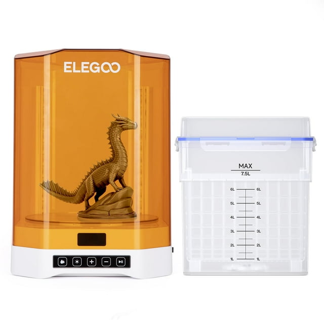 Estación de lavado y curado ELEGOO Mercury Plus V3.0 con capacidad de 7,5 litros