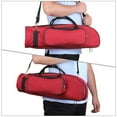 thumbnail image 4 of WRITWAA Fashionable Red Trumpet Storage Bag Lightweight Practical Carrying Holder, 4 of 7