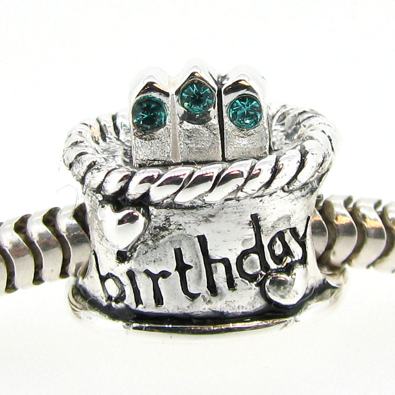 November Birthstone (Joy) | Silver Bead Charm | Evolve Inspired Jewellery