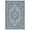 Grey/Navy, variant on SAFAVIEH Courtyard Desi Medallion Indoor/Outdoor Area Rug, Grey/Navy, 5'3" x 7'7"