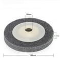 thumbnail image 4 of Buffing Wheel Flap Metal Dark Gray Nylon Fiber Buffing Wheel Pad Angle Grinder, 4 of 4
