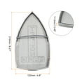thumbnail image 2 of Unique Bargains Iron Cover Non Stick Iron Shoe Aluminum Electric Iron Assistant Tool 210x122mm 2 Pack, 2 of 6