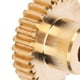 thumbnail image 5 of Engranaje Recto, Engranaje Recto De 30 Dientes Estable Fiable Latón Firme Práctico Para Piezas Industriales Para Robots Industriales ANGGREK IJ1010, 5 of 8