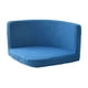 thumbnail image 1 of Matsuzay Cubiertas para sillas suaves y duraderas, cubiertas para sillas trilaterales de estilo simple y moderno de amplia aplicación Decoración del hogar Gris azul, 1 of 6