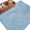 Blue, variant on Beige Burlap Texture Bathroom Rug Washable 2x3 Entryway Rug Non Slip Farmhouse Nature Linen Grain Front Door Mat Low Pile Indoor Doormat Throw Floor Carpet for Kitchen Bedroom Entrance