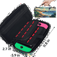 thumbnail image 3 of Herdesigns Beach Coastal Carry Case Compatible with Nintendo Switch 2, with 20 Game Card Slots, Landscape Seascape Art Portable Travel Carrying Case Pouch for Accessories & Games, 3 of 8