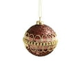 thumbnail image 2 of Steadlien Brown Foam Christmas Ornaments Set of 12 Coffee Themed Glitter Hanging Balls with Adhesive Powder for Xmas Tree Decorations Holiday Party Festive Decor, 2 of 6