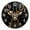 Z1, variant on Non-Ticking Silent Wall Clocks Battery Operated Personalized Decor Clock for Bathroom,Office-Geometric Deer With Antlers Made Of Stars(12inch)
