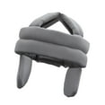 thumbnail image 3 of Sombrero protector para ancianos, gorro de protección contra caídas, anticolisión con protectores auditivos, gorro de protección para la cabeza para mujer y hombre. Gris, 3 of 9