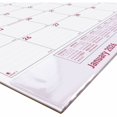 thumbnail image 6 of 12-Month (Jan to Dec): 2026 22 in. x 17 in. Monthly Desk Pad Calendar - White/Burgundy Sheets, Black Binding, Clear Corners, 6 of 6