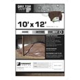 thumbnail image 4 of Tarp Dry Top de poliéster resistente de 10 x 12 pies, marrón plateado, 4 of 8