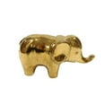 thumbnail image 1 of Jeco HD-HA068 Ceramic Elephant, Gold Color, 1 of 1