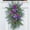Purple, variant on Clearance Wreath under $10,Spring Summer Front Door Teardrop Wreath Artificial Floral Wreath For Home Decor