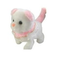 thumbnail image 1 of fastboy Robot Cat Toy Realistic Plush Stuffed Kitten With Walking And Wagging Action Interactive Plush Cat A, 1 of 6