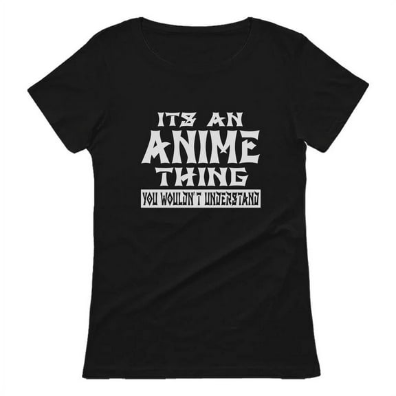 Tstars Women's Anime Lover T-shirt - Unique Japanese Animation Graphic Tee - Humorous Anime Fan Gift - Birthday Present for Manga Enthusiasts - High-Quality, Comfortable Cotton Apparel