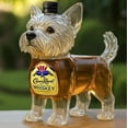 thumbnail image 2 of Whiskey Decanter Wine Bottle - Art Statue, Puppy Whiskey Decanter, 350ml Creative Animal Glass Decanter, Animal Bottle Statue For Scotch Whiskey, Bourbon Whiskey And Vodka, 2 of 5