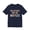 Navy, variant on I'm just here for the waffles funny breakfast fan foodie Unisex T-shirt