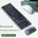 thumbnail image 1 of Juego de teclado y ratón de modo dual con Bluetooth, carga inalámbrica de 2,4 g, juego de teclado y ratón para empresas silenciosos, 1 of 4