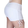 thumbnail image 4 of Soidarity Bañador de cintura baja con correa lateral de color liso para mujer Traje de baño Blanco S Soidarity OD001260-25, 4 of 6