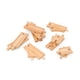 thumbnail image 4 of Juego de vías de tren de madera BRIO World 36099 Starter, 12 piezas, 4 of 5