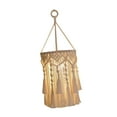 thumbnail image 1 of Pantalla de Macramé, Cubierta de Lámpara Colgante, Decoración Colgante de Macramé Bohemio, Borla Colgante para Sala de Estar, Baño, Oficina Y Dormitor Altura 70cm, 1 of 8