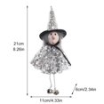 thumbnail image 3 of Pendentif Sorcière Sequin Décorations Halloween en Plein Air, 3 of 6