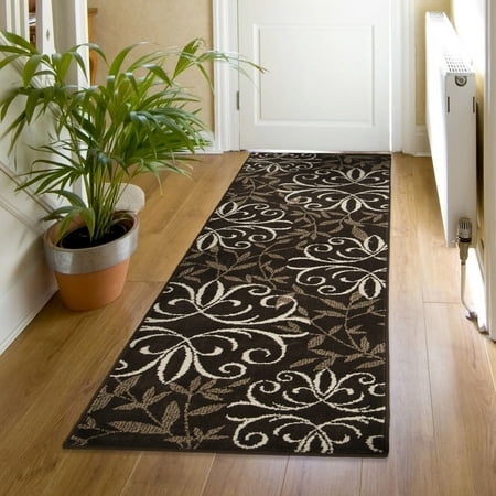 Better Homes & Gardens Transitional Medallion Loomed Runner Rug, 7' x 2'