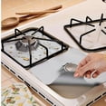 thumbnail image 2 of 6pcs Premium Extra 0.15mm Thick Reusable Gas Range Stovetop Burner Protector Pad Liner Cover For Cleaning Kitchen Tools, 2 of 4