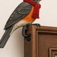 thumbnail image 3 of Lucahom Wooden Bird Door Topper, Adorable Bird Shape Corner Decor, Handcrafted Collection for Doorways, Shelves & Frame Corners, Gift for Nature & Birds Lovers, 3 of 6