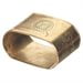 thumbnail image 2 of Oval Brass Dual Hose Brace, Brass, 0.535 x 1.071 in, 2 of 3